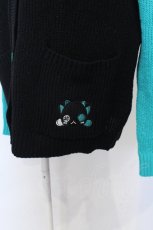 画像2: NieR CLOTHING / UNISEXシエルニットカーディガン【ポケット付き】  ブラック O-25-06-16-003-PU-TO-IG-ZT116 (2)
