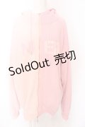 NieR Clothing / 防寒裏起毛TWO-TONE DOUBLE ZIP PARKA【ROSE】 パーカー  ピンク O-25-06-16-026-PU-TO-IG-ZT008