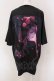 画像1: NieR Clothing / 擬人化カットソー  ブラック×ピンク系 O-25-06-16-029-PU-TO-IG-OS (1)