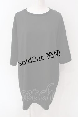 画像2: NieR Clothing / 擬人化カットソー  ブラック×ピンク系 O-25-06-16-029-PU-TO-IG-ZT201