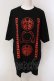 画像1: NieR Clothing / CHINA風DESIGN CUTSEW【RED×BLACK】 カットソー  ブラック O-25-06-16-030-PU-TO-IG-OS (1)