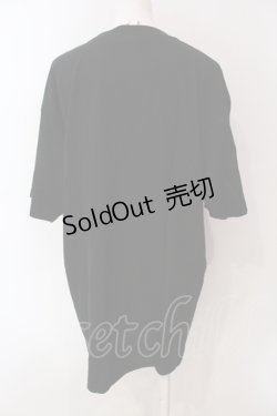 画像2: NieR Clothing / CHINA風DESIGN CUTSEW【RED×BLACK】 カットソー  ブラック O-25-06-16-030-PU-TO-IG-ZT201