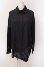 画像3: NieR CLOTHING / BACK DESIGN LONG Y-SHIRT【激ツラ】 シャツ  ブラック O-25-06-16-031-PU-BL-IG-ZT219 (3)