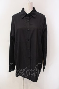 画像3: NieR Clothing / BACK DESIGN LONG Y-SHIRT【激ツラ】 シャツ  ブラック O-25-06-16-031-PU-BL-IG-OS