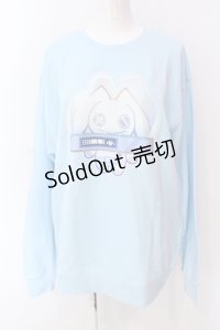 NieR Clothing / Nierちゃんスウェット  サックス O-25-06-16-037-PU-TO-IG-ZT010