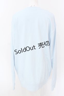 画像2: NieR Clothing / Nierちゃんスウェット  サックス O-25-06-16-037-PU-TO-IG-ZT010