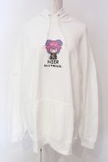 NieR Clothing / ドット絵PULLOVER PARKA【ちゃむちゃむ】パーカー  ホワイト O-25-06-16-038-PU-TO-IG-OS