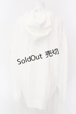 画像2: NieR Clothing / ドット絵PULLOVER PARKA【ちゃむちゃむ】パーカー  ホワイト O-25-06-16-038-PU-TO-IG-ZT009