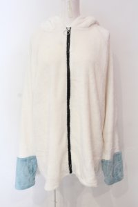 NieR Clothing / しろくまふわもこパーカー  ホワイト O-25-06-16-040-PU-TO-IG-ZT203