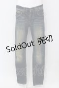 HYSTERIC GLAMOUR / スタッズデニム S インディゴ O-25-06-17-001-PU-PA-OW-ZT116