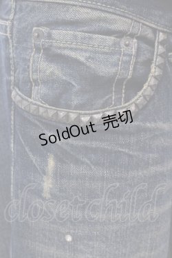 画像2: HYSTERIC GLAMOUR / スタッズデニム S インディゴ O-25-06-17-001-PU-PA-OW-ZT116