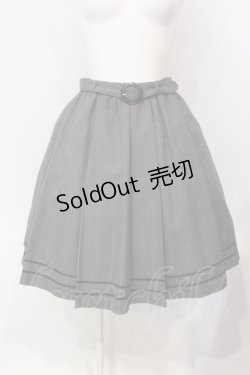 画像1: metamorphose / スクールスカート（ミディアム）  グレー O-25-06-17-007-ME-SK-IG-ZT468