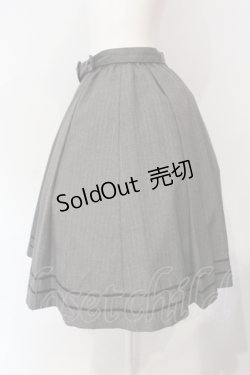 画像2: metamorphose / スクールスカート（ミディアム）  グレー O-25-06-17-007-ME-SK-IG-ZT468