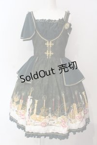 metamorphose / dim light holy ジャンパースカート（2016）  グリーン O-25-06-17-010-ME-OP-IG-OS