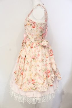 画像3: metamorphose / 花柄シフォンフリルジャンパースカート  ピンク O-25-06-17-011-ME-OP-IG-OS