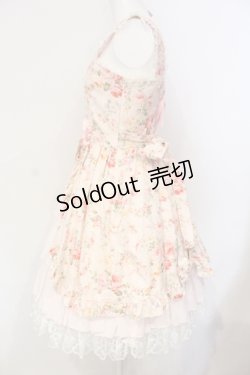 画像3: metamorphose / 花柄シフォンフリルジャンパースカート  ピンク O-25-06-17-011-ME-OP-IG-OS