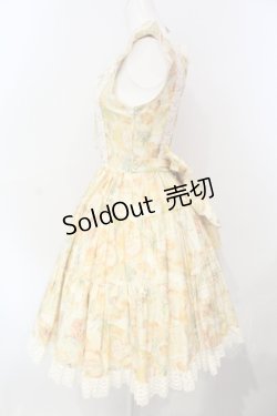 画像3: Innocent World / 天使プリントジャンパースカート  イエロー O-25-06-17-013-IW-OP-IG-OS