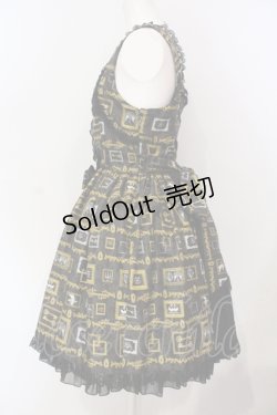 画像3: metamorphose / Classic frameバッスルジャンパースカート  クロ O-25-06-17-015-ME-OP-IG-OS