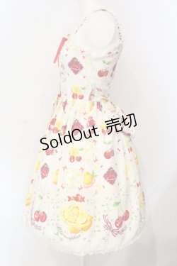 画像4: metamorphose / Juicy basketあみあげジャンパースカート  アイボリー O-25-06-17-016-ME-OP-IG-OS