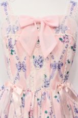 画像2: Angelic Pretty / Sweet Lacyバスケットジャンパースカート  ピンク O-25-06-17-017-AP-OP-IG-OS (2)