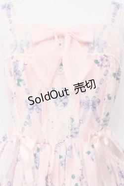 画像2: Angelic Pretty / Sweet Lacyバスケットジャンパースカート  ピンク O-25-06-17-017-AP-OP-IG-OS