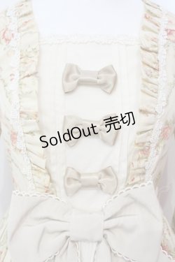 画像2: Angelic Pretty / Rosy Rose Princessワンピース . 生成り O-25-06-17-021-AP-OP-IG-OS