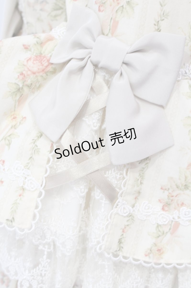 画像5: Angelic Pretty / Rosy Rose Princessワンピース . 生成り O-25-06-17-021-AP-OP-IG-OS (5)