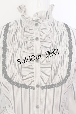 画像2: Victorian maiden / レジメンタルストライプドレス  シナモン O-25-06-17-022-CL-OP-IG-OS