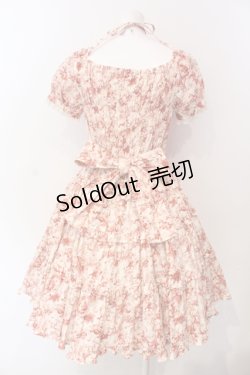 画像4: Innocent World / 天使のティアードワンピース  アイボリー×アカ O-25-06-17-023-IW-OP-IG-OS