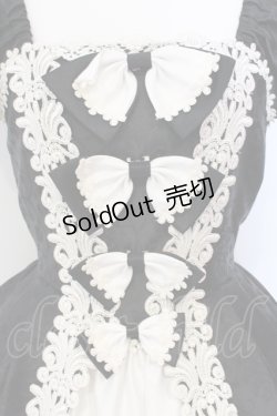 画像2: Millefleurs / ロココドレス  ブラック×ホワイト O-25-06-17-024-EL-OP-IG-OS