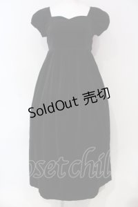 Victorian maiden / 別珍ロングワンピース  クロ O-25-06-19-001-CL-OP-IG-ZT251