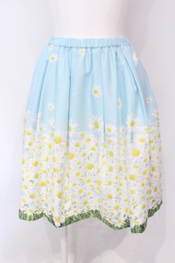 画像1: MILK / Daisy fieldスカート  サックスガーデン O-25-06-19-031-ML-SK-OW-OS