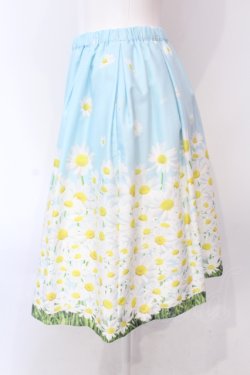 画像2: MILK / Daisy fieldスカート  サックスガーデン O-25-06-19-031-ML-SK-OW-OS