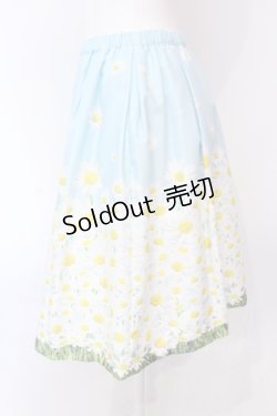 画像2: MILK / Daisy fieldスカート  サックスガーデン O-25-06-19-031-ML-SK-OW-OS