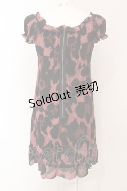 画像3: HYSTERIC GLAMOUR / DESIGNED TO KILL 総柄ワンピース  ブラック×ピンク O-25-06-19-033-PU-OP-OW-OS
