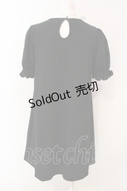 画像3: Ank Rouge / スクエアヨークワンピース M クロ×シロ O-25-06-19-036-CA-OP-OW-OS