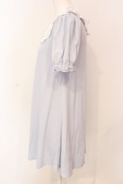 画像3: Ank Rouge / はしごレースリボンカットワンピース M サックス O-25-06-19-037-CA-OP-OW-OS