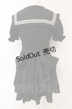 画像4: Jamieエーエヌケー / はしごレースお姫様ブラウス M クロ O-25-06-19-038-LO-BL-OW-OS