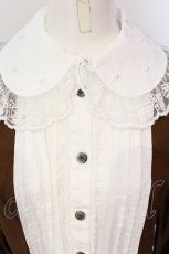 画像2: Angelic Pretty / Teatime切替ブラウス  ブラウン O-25-06-19-044-AP-BL-OW-OS (2)