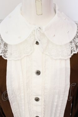画像2: Angelic Pretty / Teatime切替ブラウス  ブラウン O-25-06-19-044-AP-BL-OW-OS