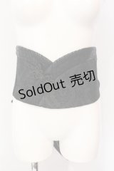 Qutie Frash / プレミアムセット2024-朧月-　リボンコルセット  ブラック O-25-06-19-047-QU-ZA-OW-OS