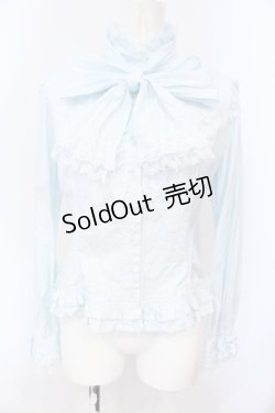 画像1: Angelic Pretty / ジュエリーボウタイブラウス  サックス O-25-06-19-052-AP-BL-IG-OS