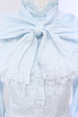 画像2: Angelic Pretty / ジュエリーボウタイブラウス  サックス O-25-06-19-052-AP-BL-IG-OS