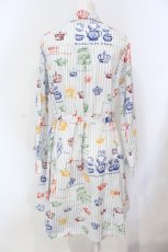 画像4: Jane Marple / Toy's Departmentシャツワンピース M サックス O-25-06-19-054-JM-OP-IG-ZT465 (4)