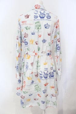 画像4: Jane Marple / Toy's Departmentシャツワンピース M サックス O-25-06-19-054-JM-OP-IG-OS