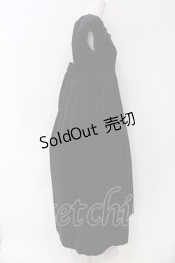 画像2: Victorian maiden / 別珍ロングワンピース  クロ O-25-06-19-001-CL-OP-IG-ZT251
