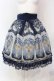 画像1: Angelic Pretty / Celestialスカート  ネイビー O-25-06-19-006-AP-SK-OW-OS (1)