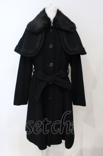 m*o様 イノセントワールド【2000年】204603 別珍レース付きコート 懐 9c569904c86660f0a32042921229f2