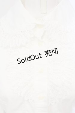 画像2: Innocent World / 丸衿プレーンブラウス  シロ O-25-06-19-065-IW-BL-IG-OS