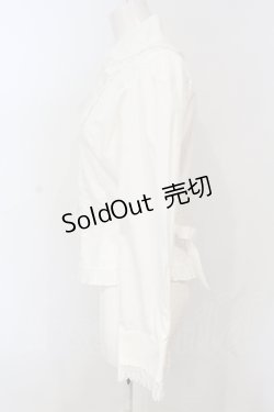 画像3: Innocent World / 丸衿プレーンブラウス  シロ O-25-06-19-065-IW-BL-IG-OS